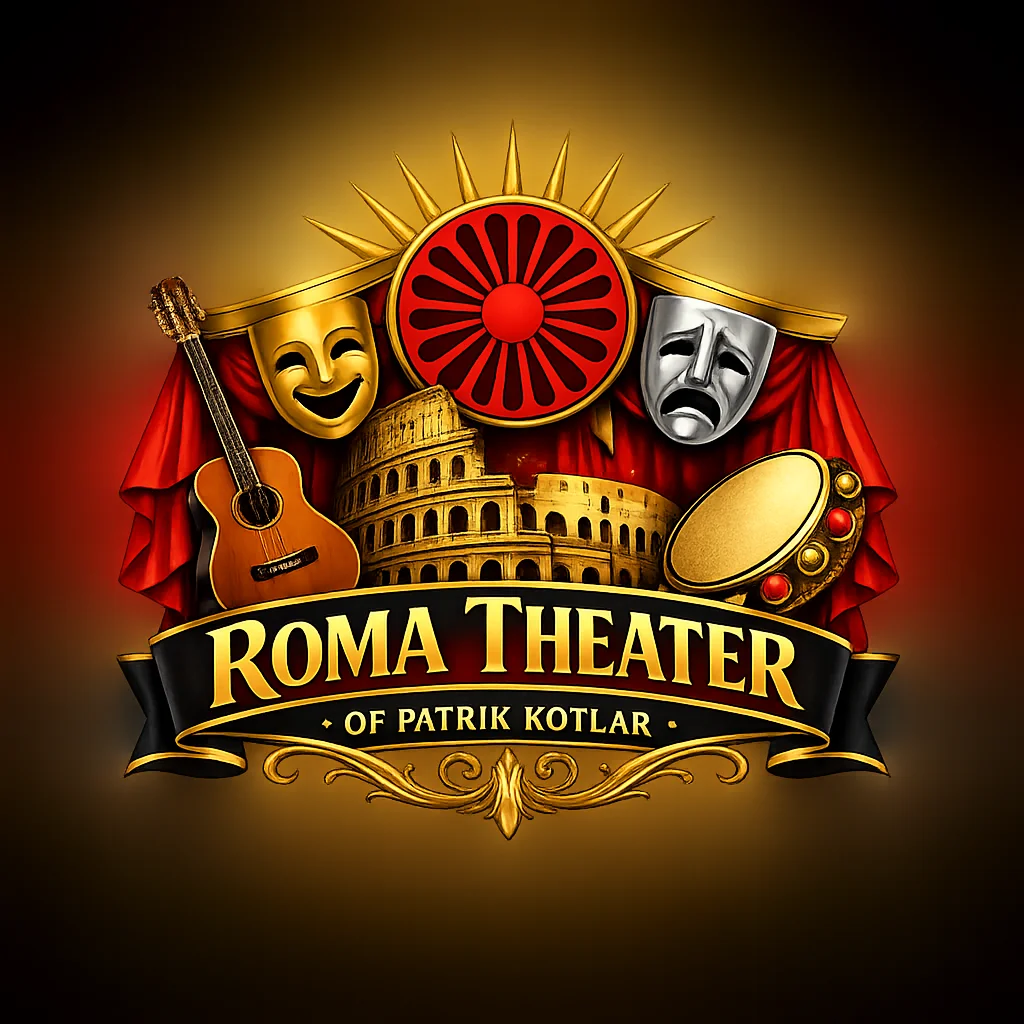 Roma Theater of Patrik Kotlár – původní grafika